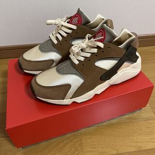 STUSSY x NIKE AIR HUARACHE "DESERT OAK" 29cm
