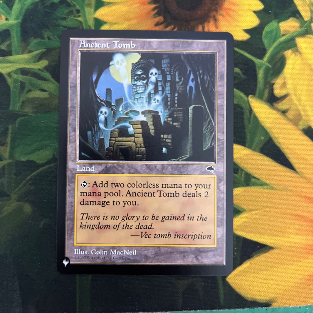 Ancient Tomb the List edition