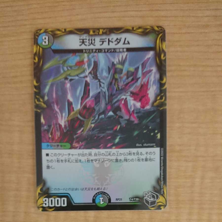 Natural disaster Dedom (20th Black Treasure) one piece!