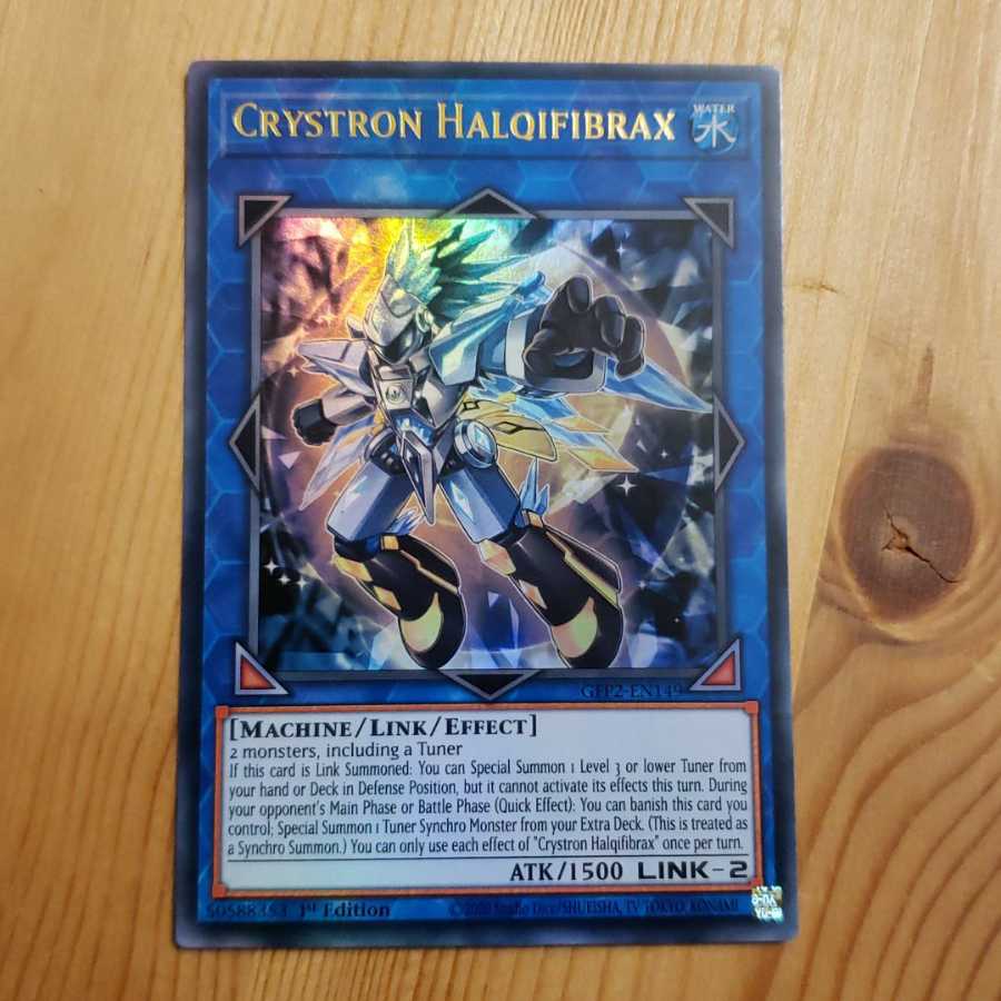 Yu-Gi-Oh! EU Crystron Halqifibrax Ultra Rare