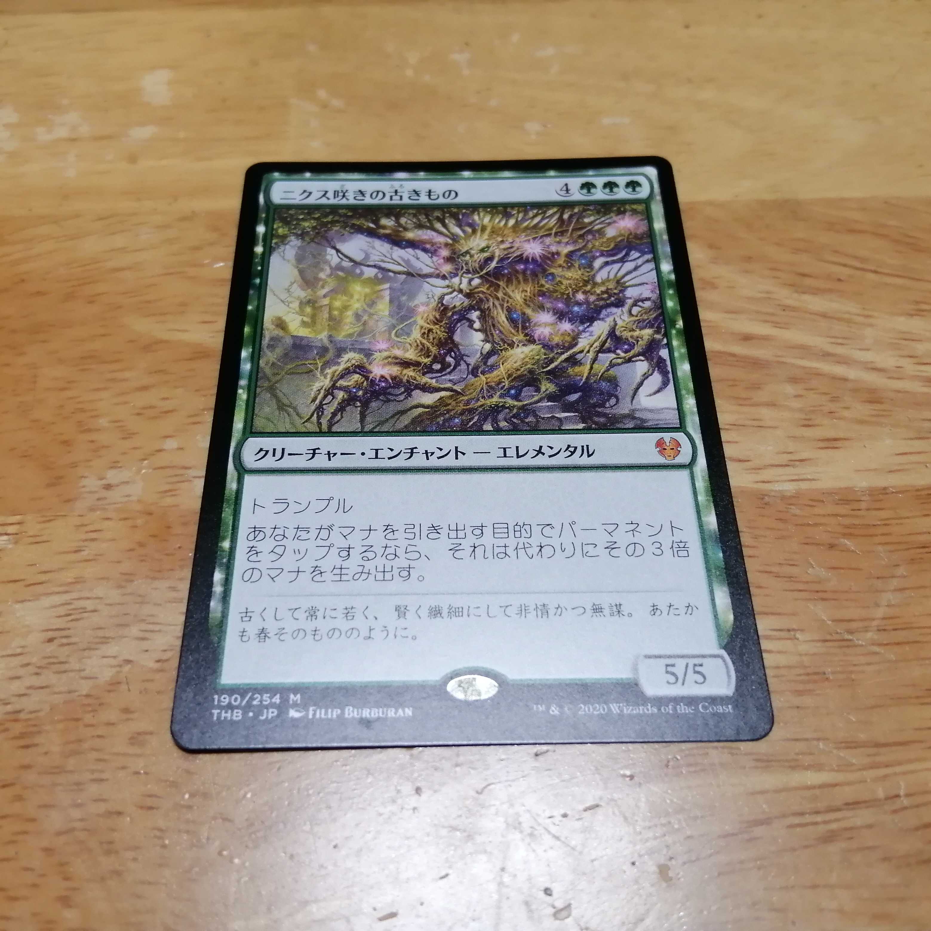 ニクス咲きの古きもの