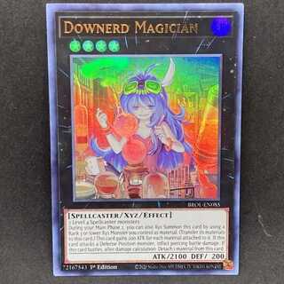 遊戯王 英語 ダウナード・マジシャン 1st BROL ウルトラ ウル