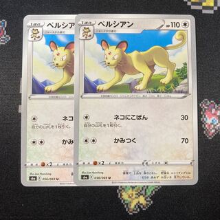 ペルシアン 2枚