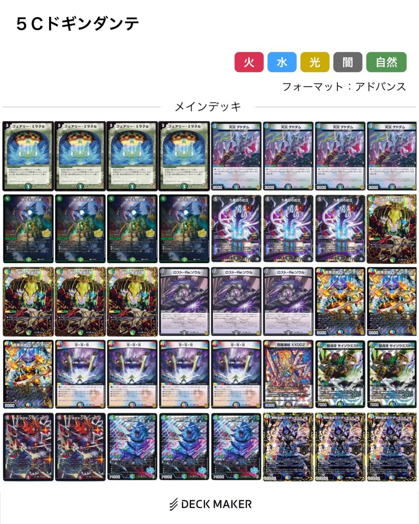 デュエマ引退品 デッキ多数の通販 ミント(1884191431) | magi ...