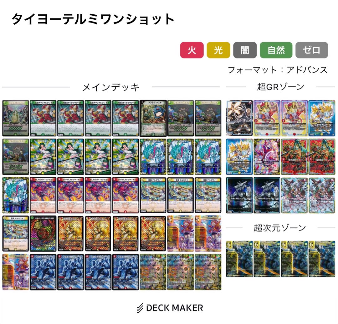 デュエマ引退品 デッキ多数の通販 ミント(1884191431) | magi ...