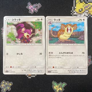 Rattata Raticate set