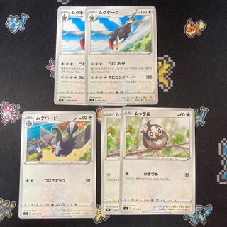 2 Starly 1 Staravia 2 Staraptor Set