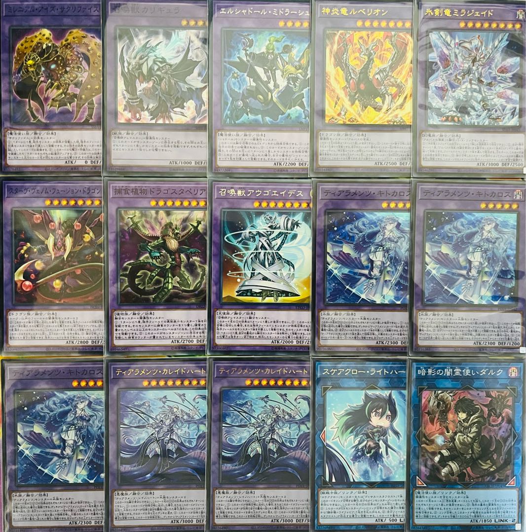 Rosaan 40 cards + EX 15 cards] Tiaraments Deck