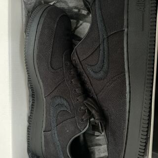 stussy × nike air force1 black 28.5 28.5cm