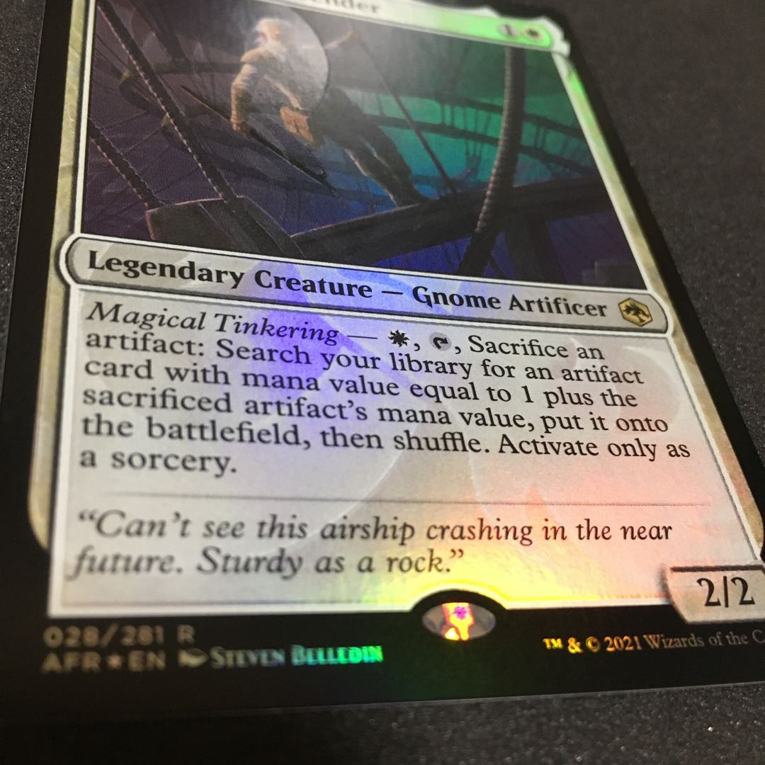 Oswald Fiddlepender (English) amp; Sandshrew card