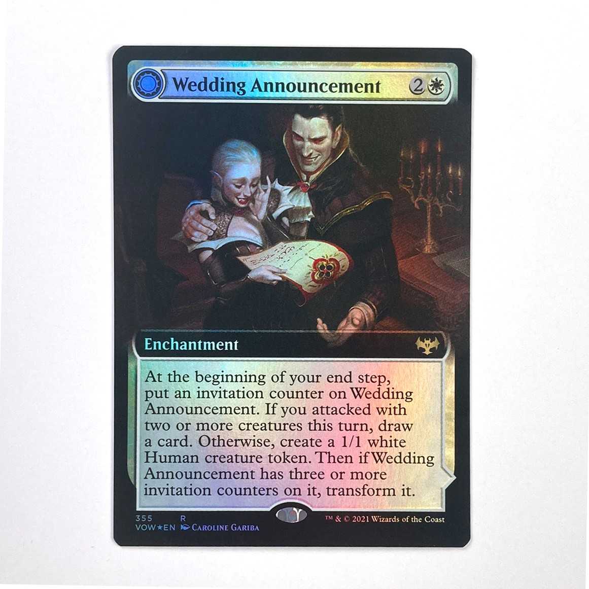 Wedding Announcement Rare 355/277 Innistrad: The Crimson Pact English Foil