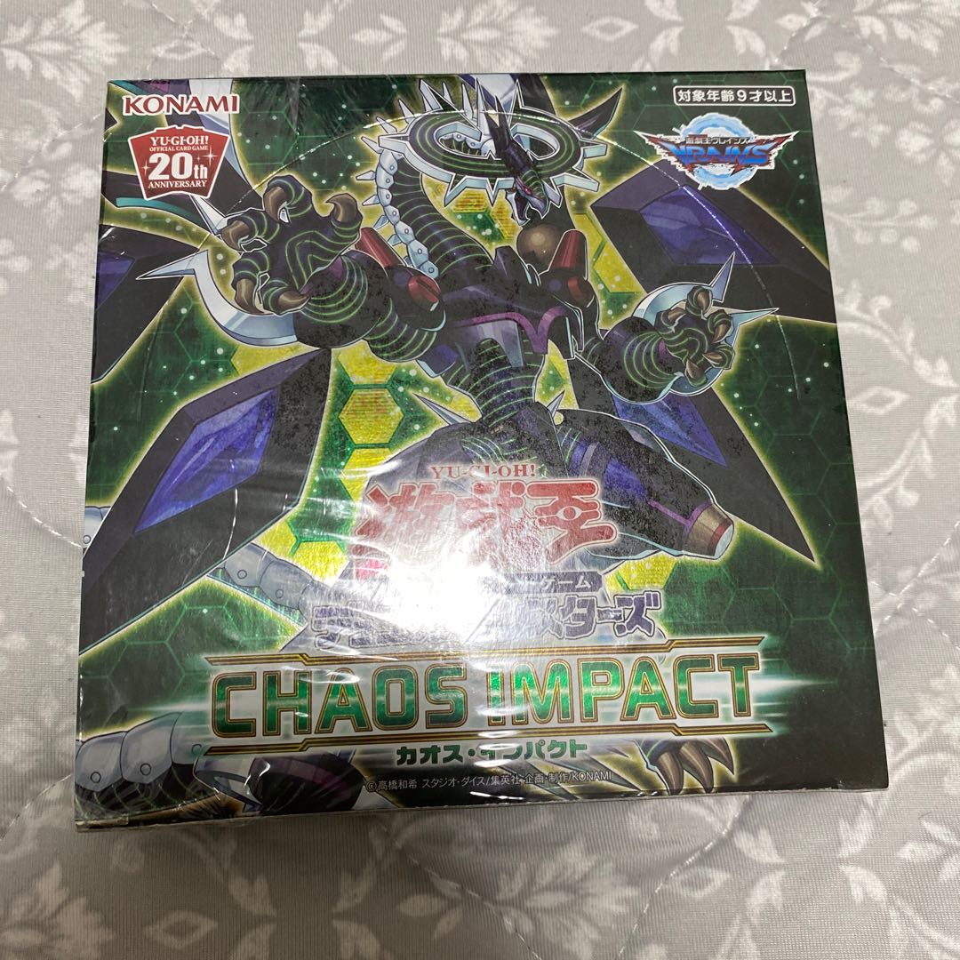 遊戯王 アジア版カオスインパクト未開封box シュリンク付き