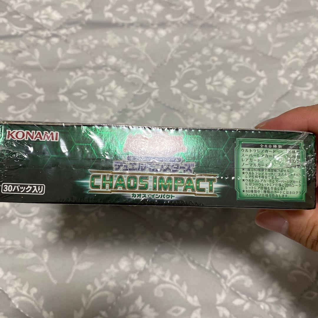 遊戯王 カオスインパクト BOX アジア版 シュリンク付き 未開封