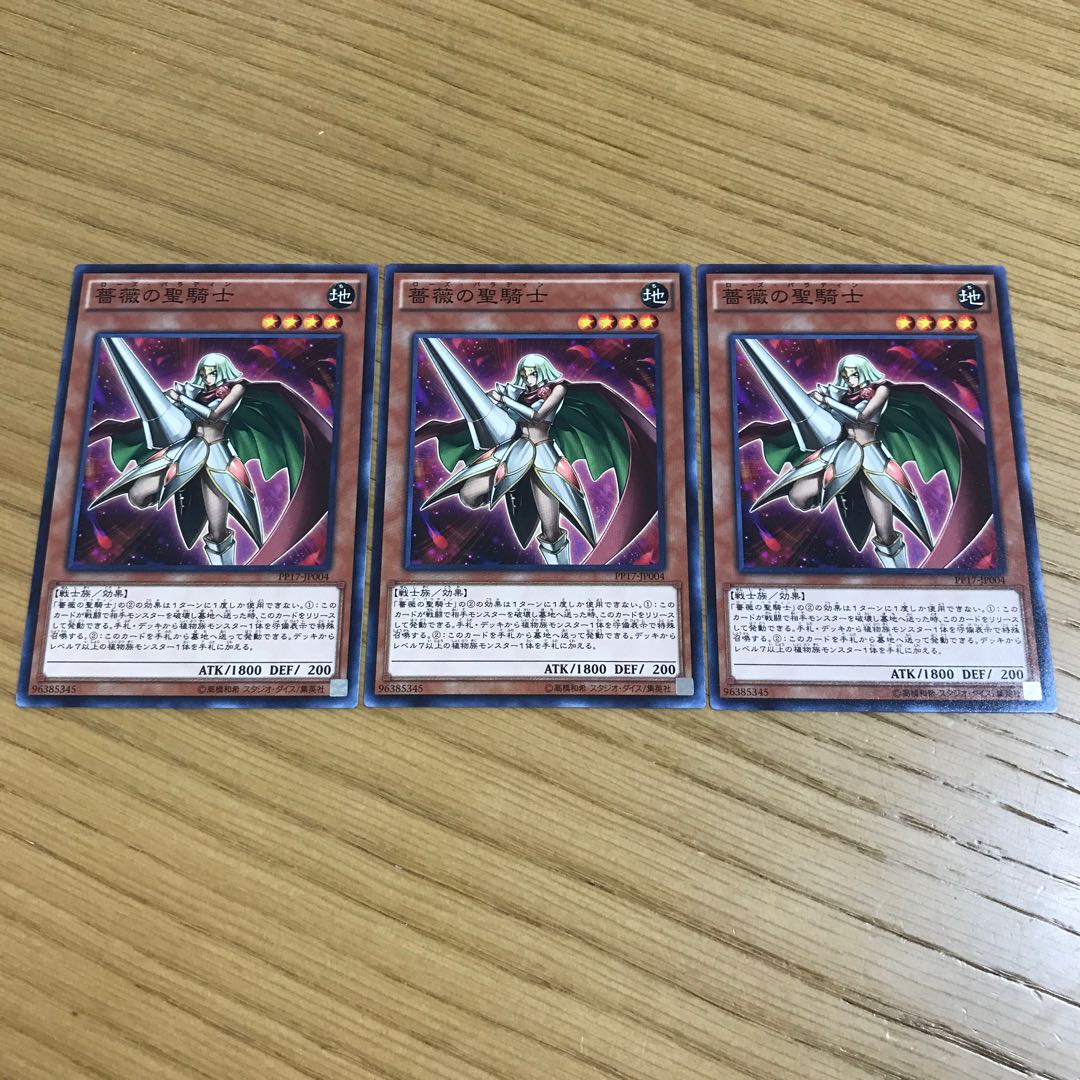 Rose Paladin Normal, set of 3