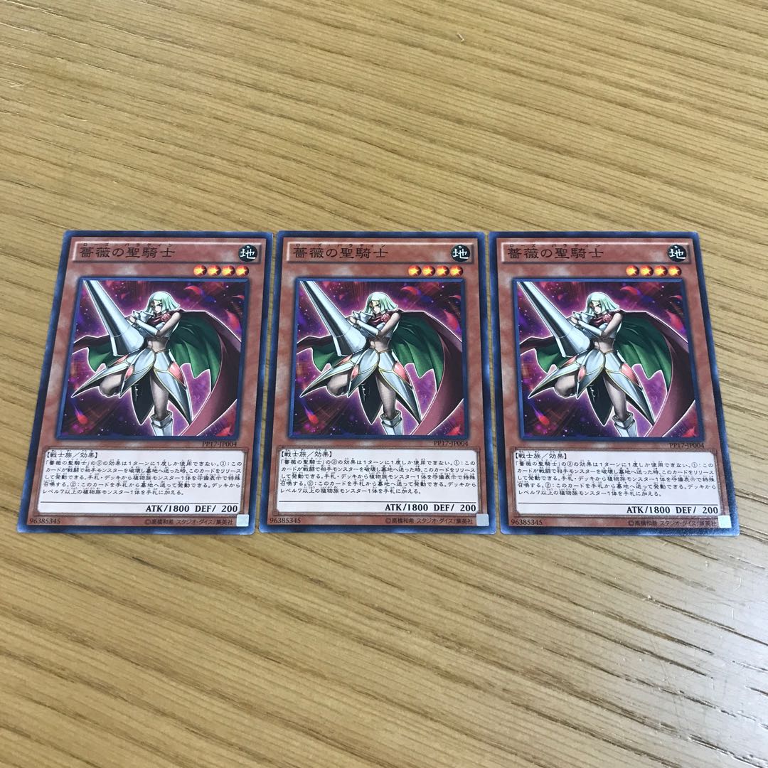 Rose Paladin Normal, set of 3