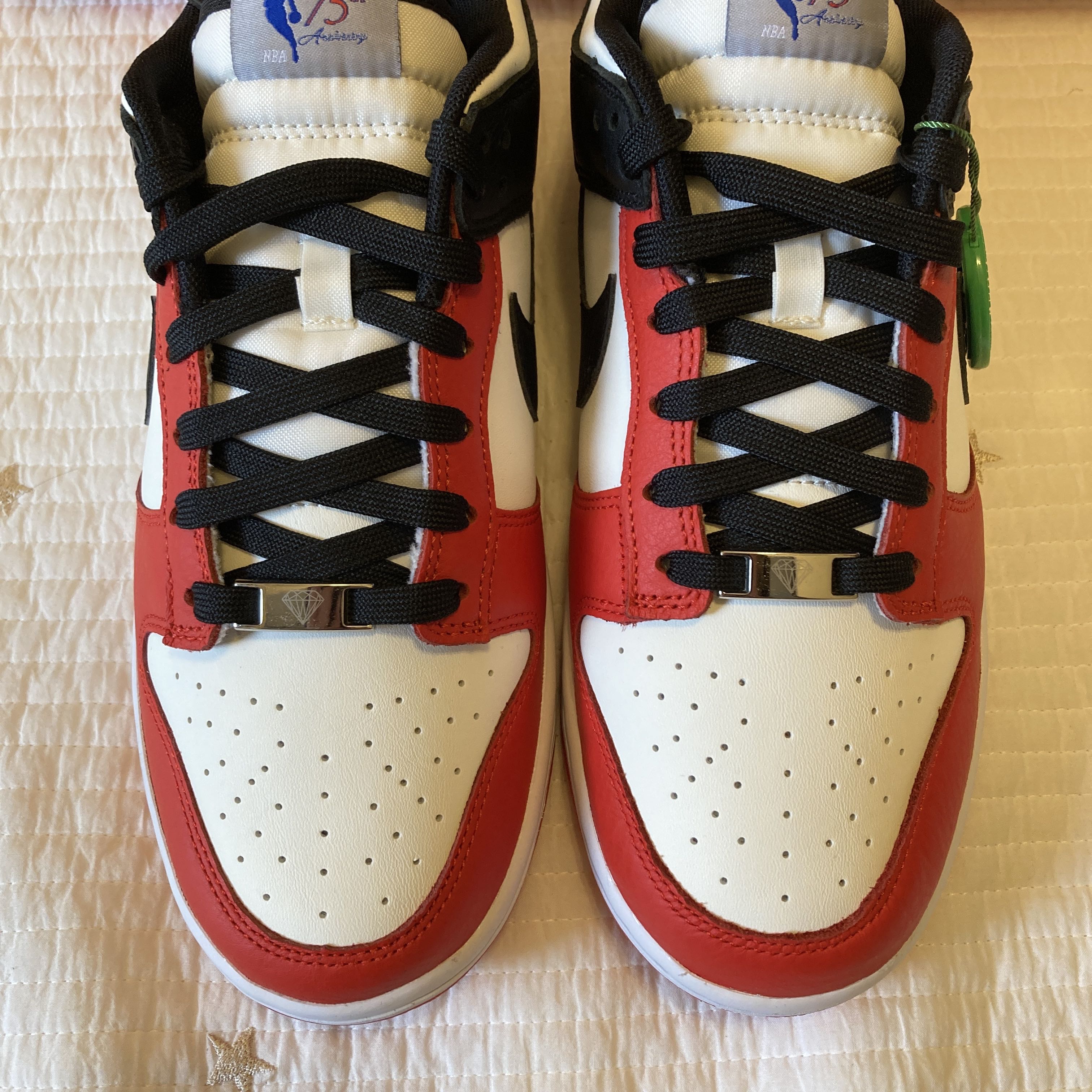 NBA x Nike Dunk Low EMB "Chicago Bulls" 27cm