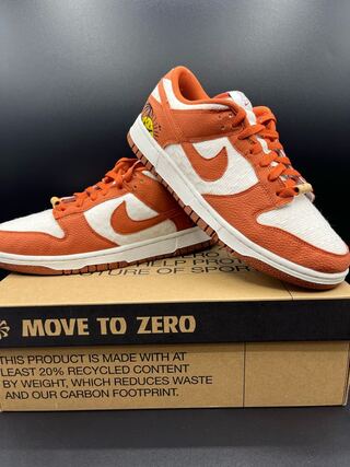 Nike Women's Dunk Low Sun Krabby "Brown/Ho Wight" 28cm