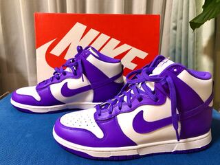 W Dunk High Nike Dunk High Psychic Purple New Unused 28cm