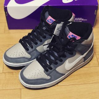 Nike SB Dunk High Pro "Medium Grey" 24cm