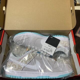 Nike Dunk Low "Barber Shop Grey" 26cm