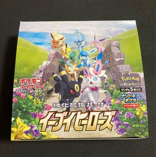 Unopened, no shrink wrap Eevee Heroes BOX Time Gazer
