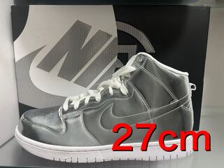 CLOT x Nike Dunk High "Silver/Flux" Dunk 27cm