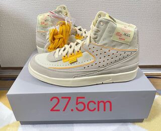 Union Nike Air Jordan 2 Rattan 27.5cm