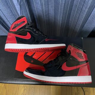 26cm Air Jordan 1 Patent Bread 26cm