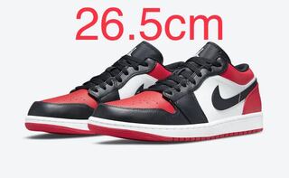 Nike Air Jordan 1 Low "Bred Toe" 26.5cm