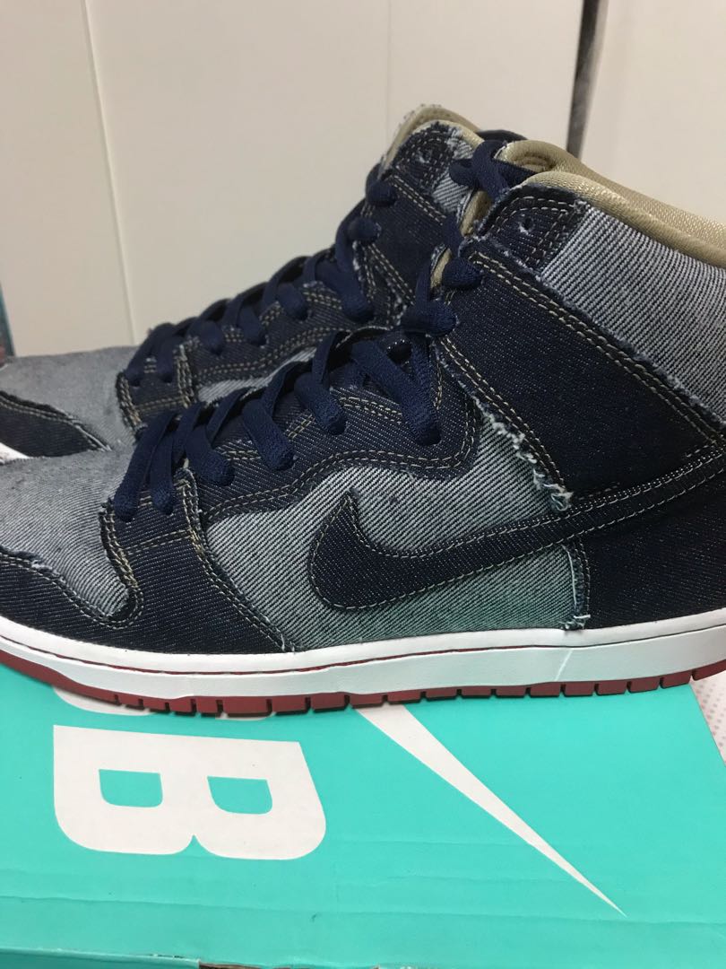 NIKE SB DUNK HIGH TRD QS REESE DENIM 29cm