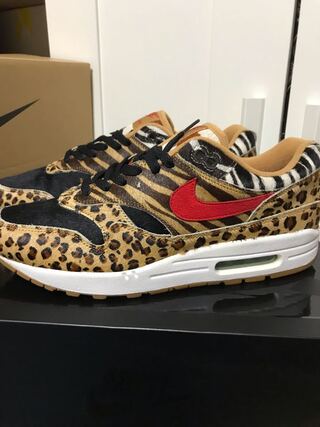 ATMOS × NIKE AIR MAX 1 DLX ANIMAL PACK 29cm