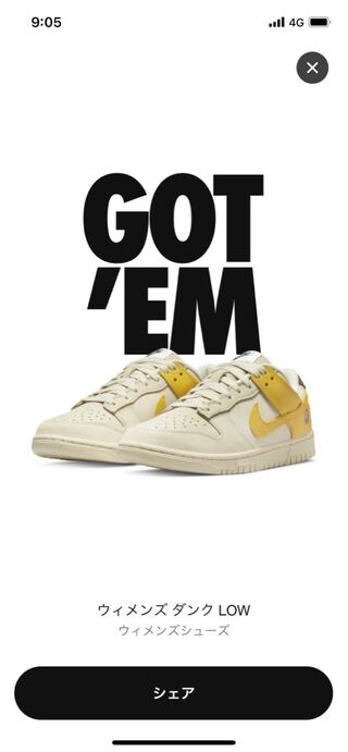 NIKE dunk low banana dunk banana 28cm