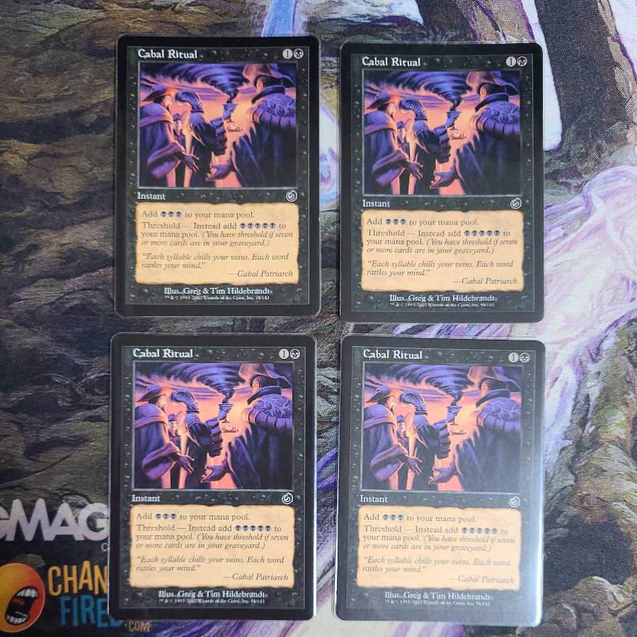 Cabal Ritual English 4 copies