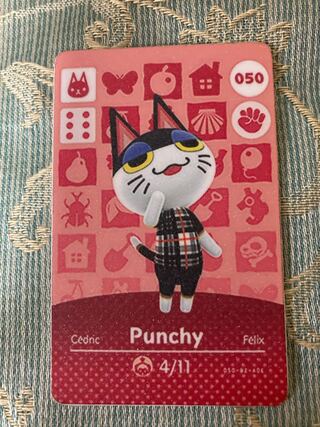 Animal Forest amiibo card 050 Umi Outside Edition