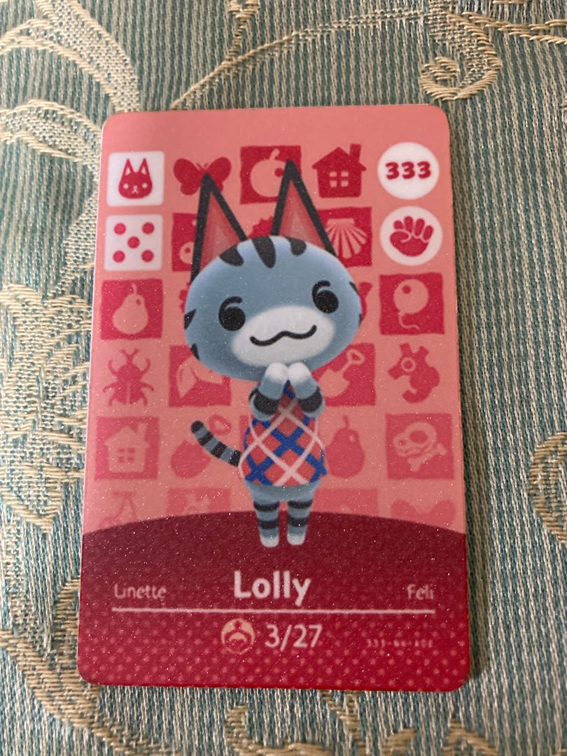 Animal Forest amiibo card 333