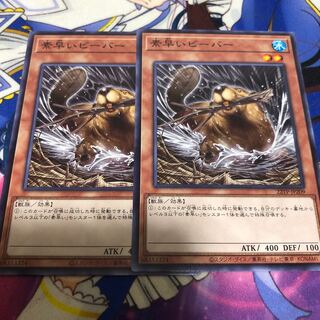 Yu-Gi-Oh Nimble Beaver 2-card set