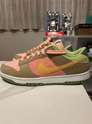 NIKE DUNK LOW Sun Krabby "Arctic Orange" 28cm