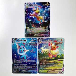 夏ポケカ英語版 ブースター/シャワーズ/サンダース 3枚セット