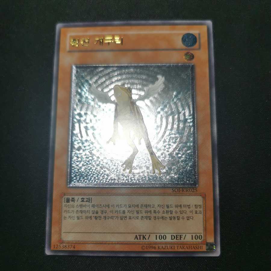 遊戯王 黄泉ガエル 韓国 レリーフ