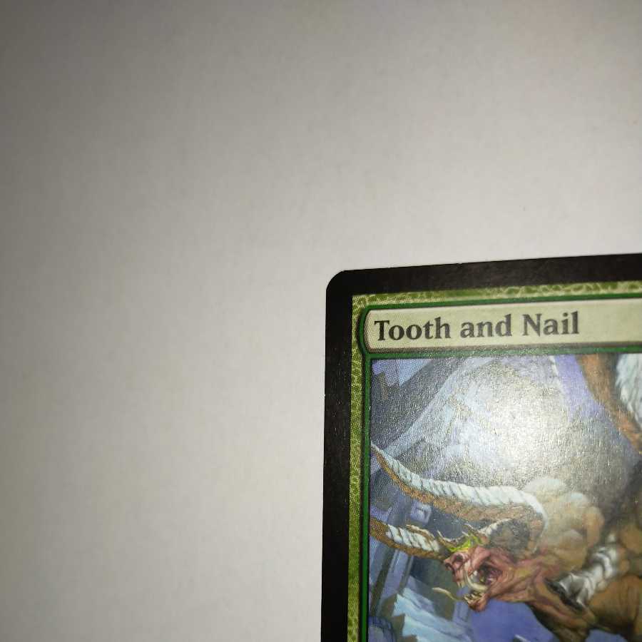MTG Tooth and Nail/Tooth and Nail English