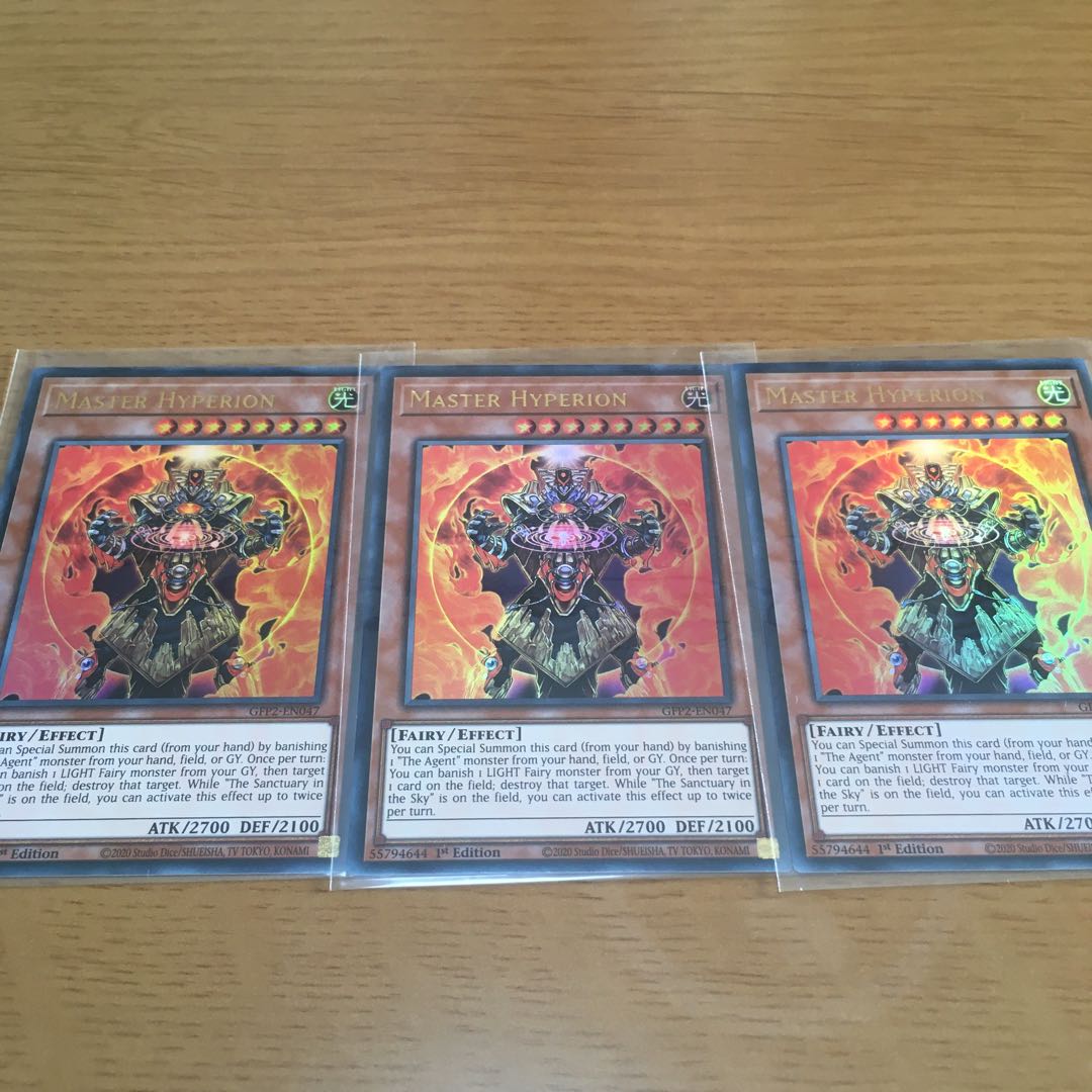 Master Hyperion Venus, Agent of Creation English Ultra 3-card set