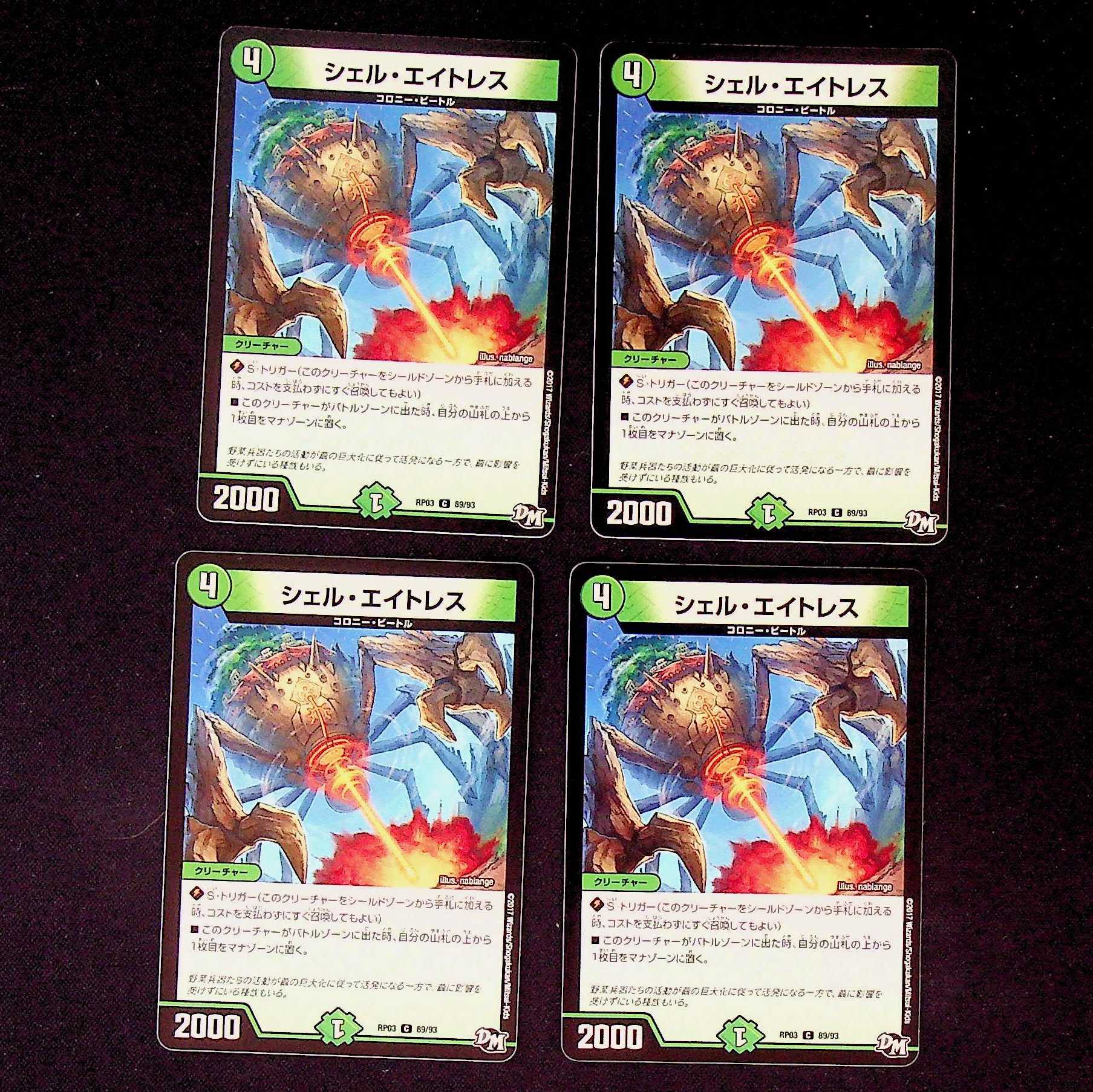 DM Shell Aitless Common, set of 4 (2)