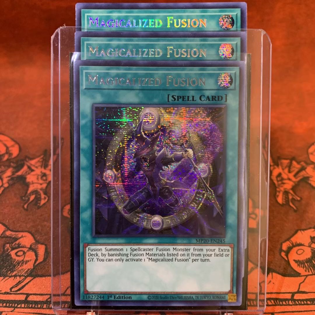 Yu-Gi-Oh [English Version] Magicalized Fusion Siku 3-Card Set