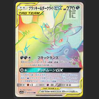 ブラッキー＆ダークライGX【ニアミント】HR/管理:MP1025 1枚