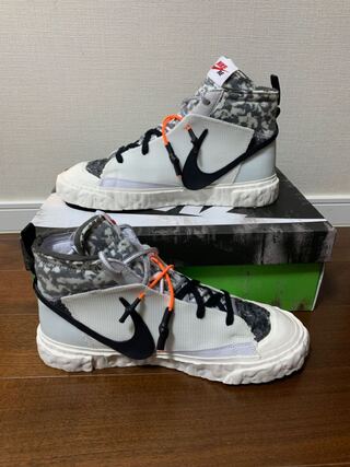 READYMADE x NIKE BLAZER MID WHITE 27.5cm