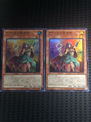 アマゾネス霊術師　SR　2枚