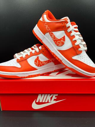 Nike Women's Dunk Low ESS "Orange Paisley" 27cm