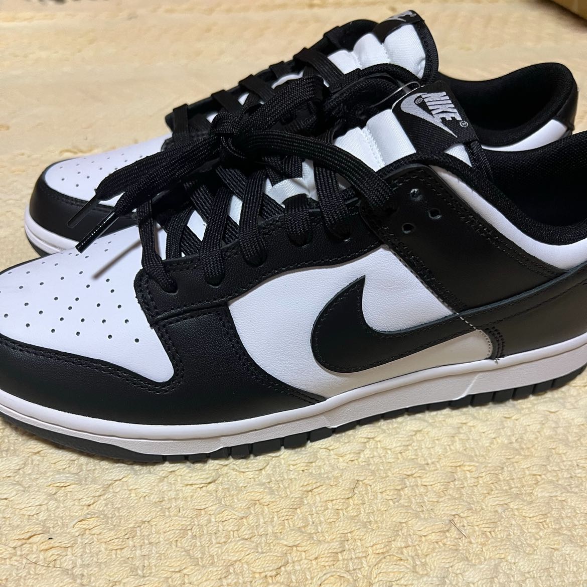 Nike dunk low black&white 27.5cm