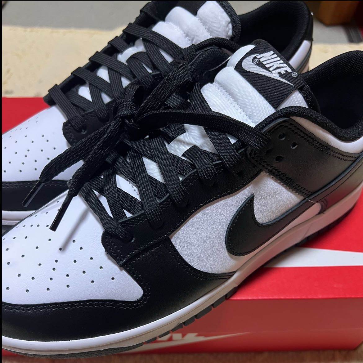 Nike dunk low black&white 27.5cm