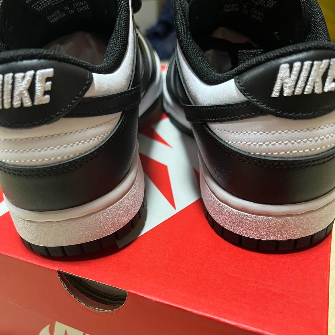 Nike dunk low black&white 27.5cm